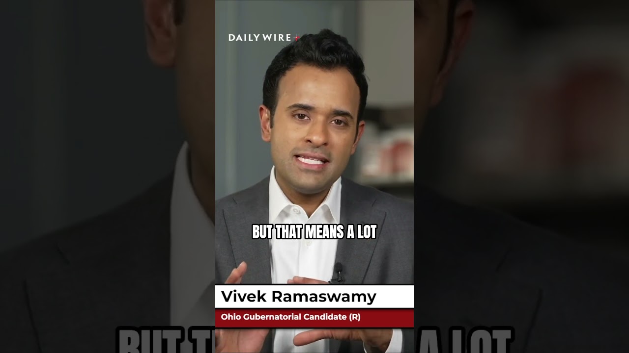 Why Vivek Ramaswamy is running for Governor of Ohio