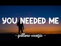 You Needed Me - Boyzone (Lyrics) 🎵