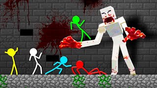 Stickman VS Minecraft: SCP Invasion - AVM Shorts Animation