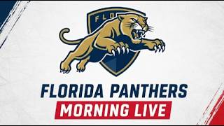 Florida Panthers Morning LIVE - In 4 Days Hockey Is Next Month - Best I Got Today!