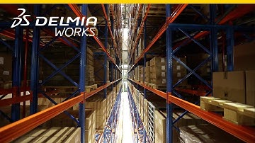 DELMIAworks Product Demo Scenario: Warehouse Management