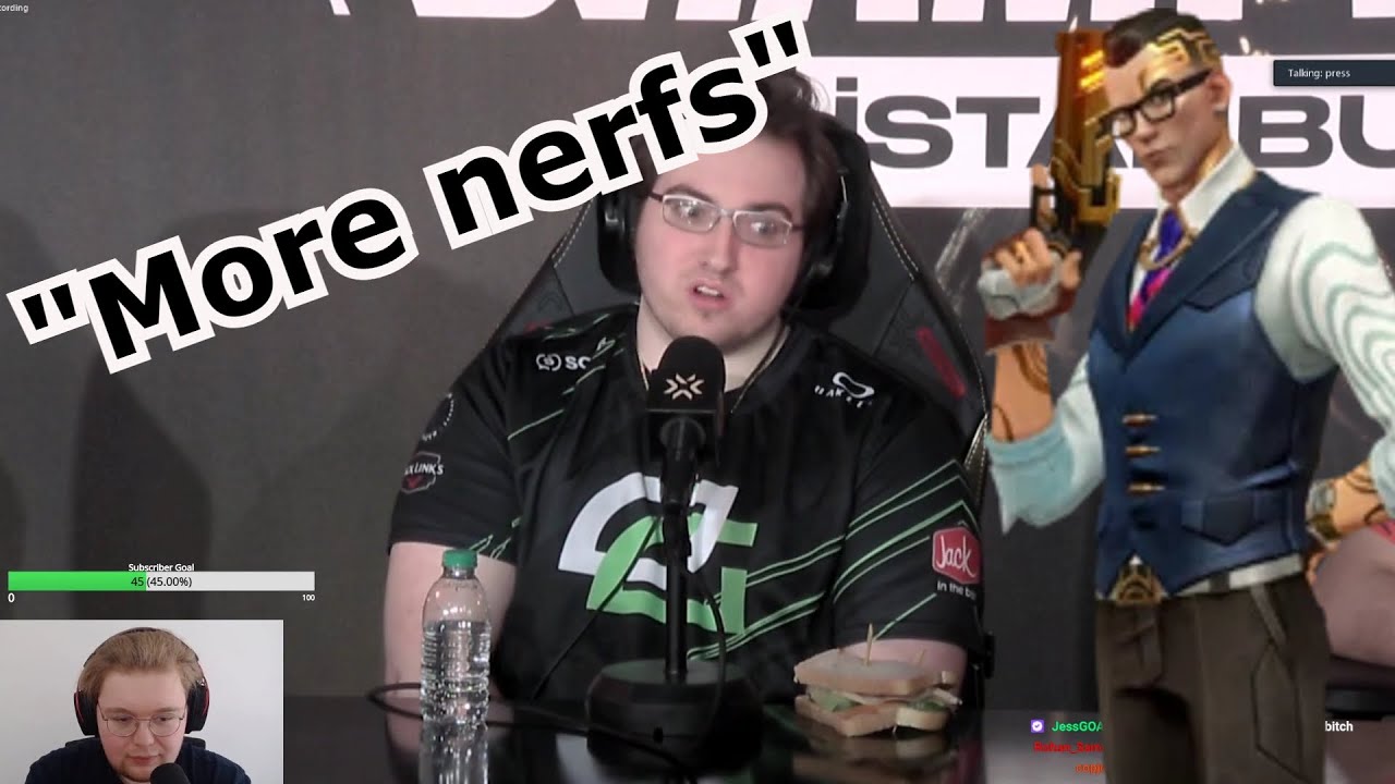 OPTIC Yay s Opinion On Chamber Nerfs VCT CHAMPIONS ISTANBUL Press 