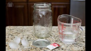 Cloud in a Jar: Make a tiny weather system!