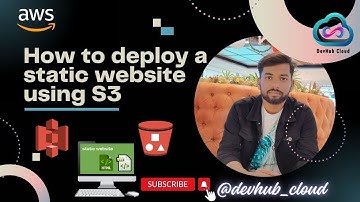 How to deploy a static website using Amazon S3 | Amazon Web Services