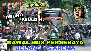 Kawal Bus Pemain hingga Bandara Juanda, Ratusan Bonek Beri Semangat Pemain dan  Persebaya