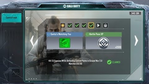 Kill 15 Enemies While Defending Control Points in Ground War 2.0 Matches(Call of Duty: Mobile)
