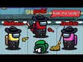 Among Us but I can HIDE BODIES (mafia mod)