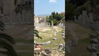 Hadrian's Library was once the largest library in ancient Athens.