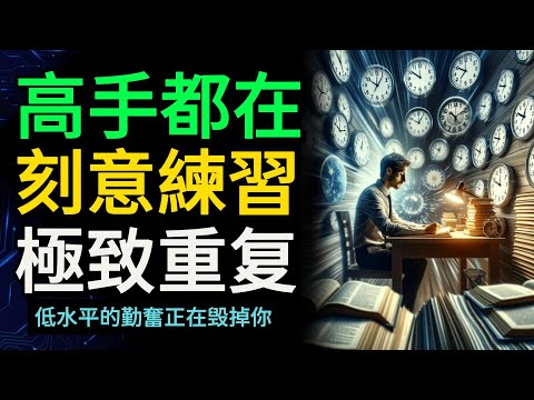 高手都在刻意練習極致重複 | 天才與庸才之間的差別【財之道】#富人思維 #財之道 #目標設定 #財商 #刻意練習 #有目標感 #賺錢 #窮人思維 #財商知識 #馬斯克 @moneyrules8