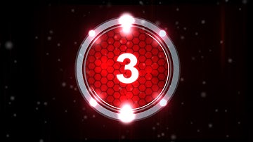 COUNTDOWN TIMER ( v 431 ) 5 sec with sound effects HD 4k