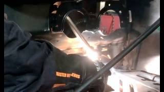 1968 Dodge Charger trunk floor valance braces and support install