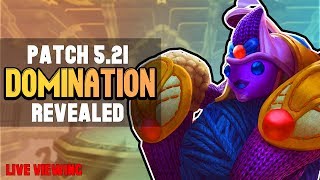 SMITE Patch 5.21 - DOMINATION RETURNS! - Celestial Domination Patch Notes Live Viewing