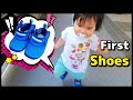 ファーストシューズで歩く！はじめての靴選び！【1歳】Baby's first shoes.