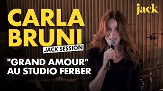Carla Bruni, de retour en Jack session pour &quot;Grand amour&quot;