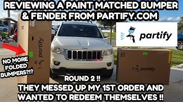 Partify.Com Review * Installing a Partify Paint Matched Fender and UNFOLDED Bumper * IS IT WORTH IT?