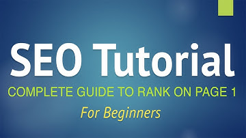 SEO Tutorial for Beginners - Step by Step Guide! (+YOAST SEO)