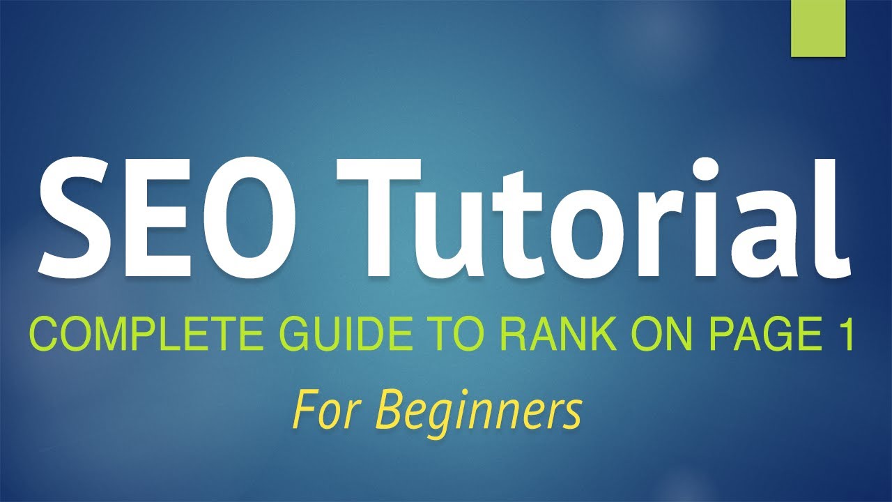 SEO TUTORİAL FOR BEGİNNERS - STEP BY STEP GUİDE 2019! (+YOAST SEO)