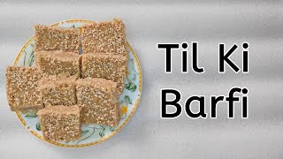 Til Ki Barfi | Til Khoya Barfi New Recipe | Delicious Til Burfi Recipe | Til Mawa Burfi Recipe