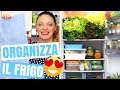 ORGANIZZAZIONE FRIGO: 10 CONSIGLI PER ORGANIZZARE IL FRIGORIFERO E TENERLO SEMPRE PULITO!