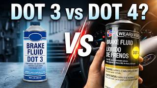 BRAKE FLUID DOT 3 VS DOT 4