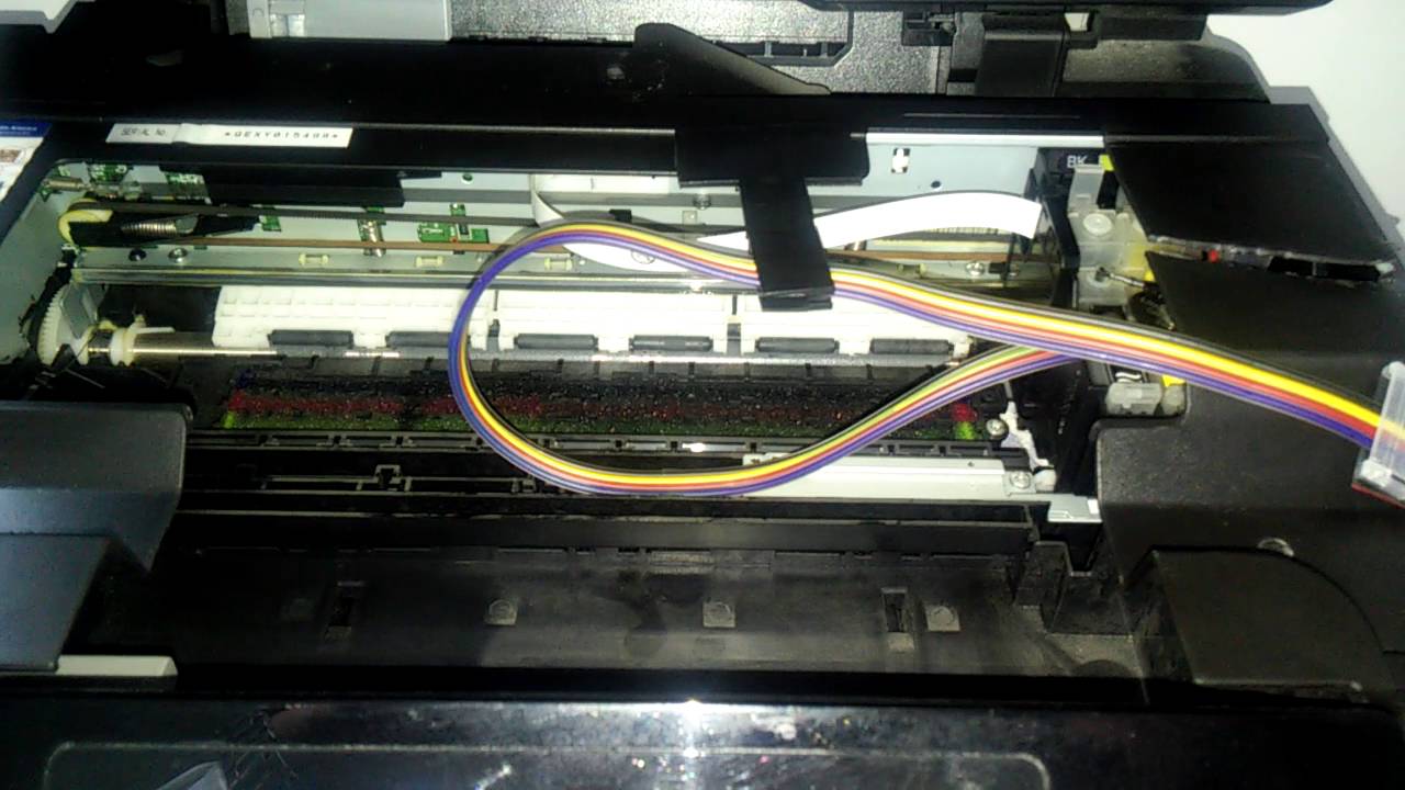 Problema con sistema de tinta continua para Epson XP 401 - YouTube