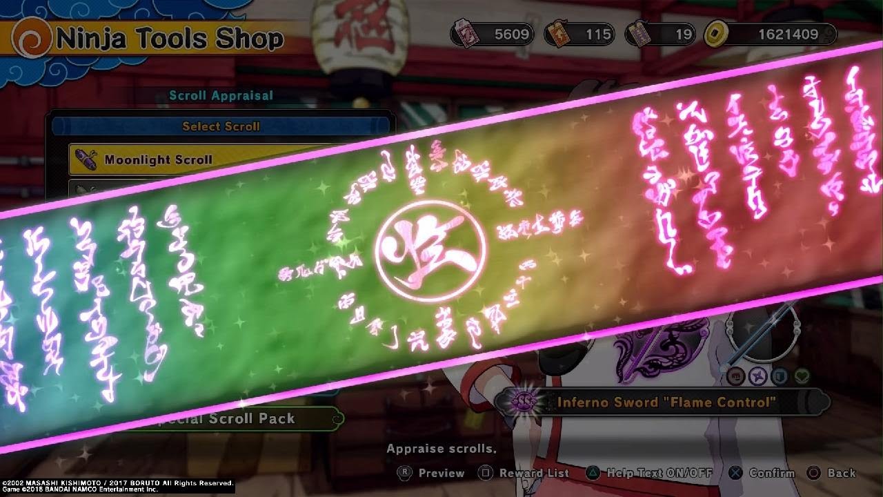 When You Buy Moonlight Scrolls For Sasuke's SS+ Inferno Sword NARUTO