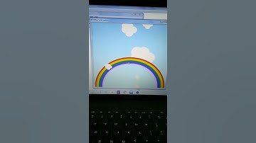 Create Rainbow Using Python Turtle #shorts #coding #python