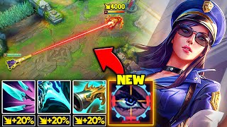 THERE'S A NEW WAY TO PLAY SNIPER CAITLYN! HER ULT HITS EVEN HARDER NOW (PENTAKILL!)