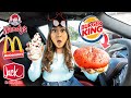 Eating ONLY NEW Fast Food Menu ITEMS for 24 HOURS!! *FOOD CHALLENGE*