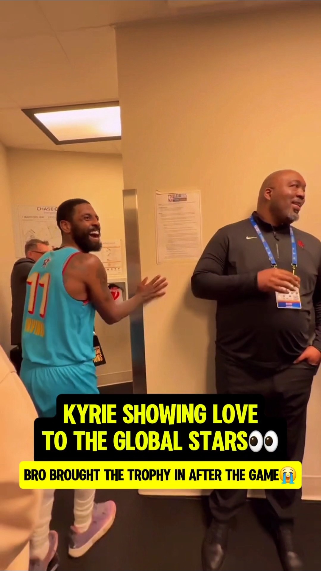 Uncle Drew sharing the love?