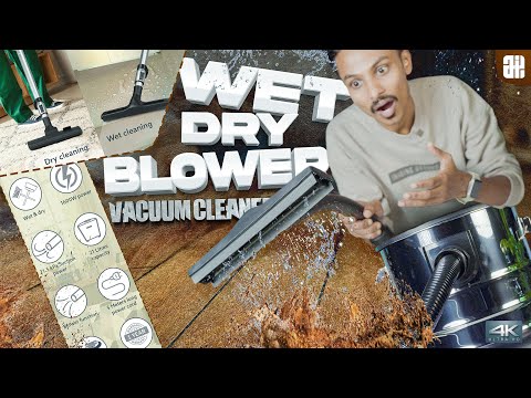 Wet - Dry -Blower Vacuum Cleaner | AGARO ACE 21Liter 1600W REVIEW |