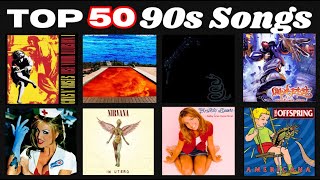 TOP 50 MOST STREAMED 90s SONGS!!