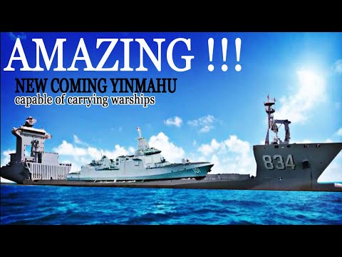 China is testing the Yinmahu, the largest semi-submersible ship capable of transporting warships