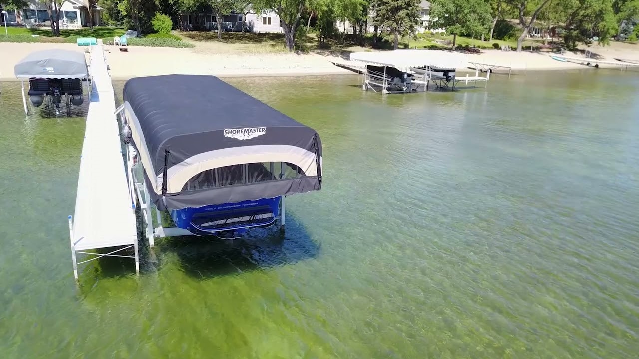 Lake Area Docks & Lifts New ShoreMaster TowerMaxx Canopy