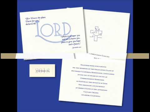 Religious Graduation Invitations 1