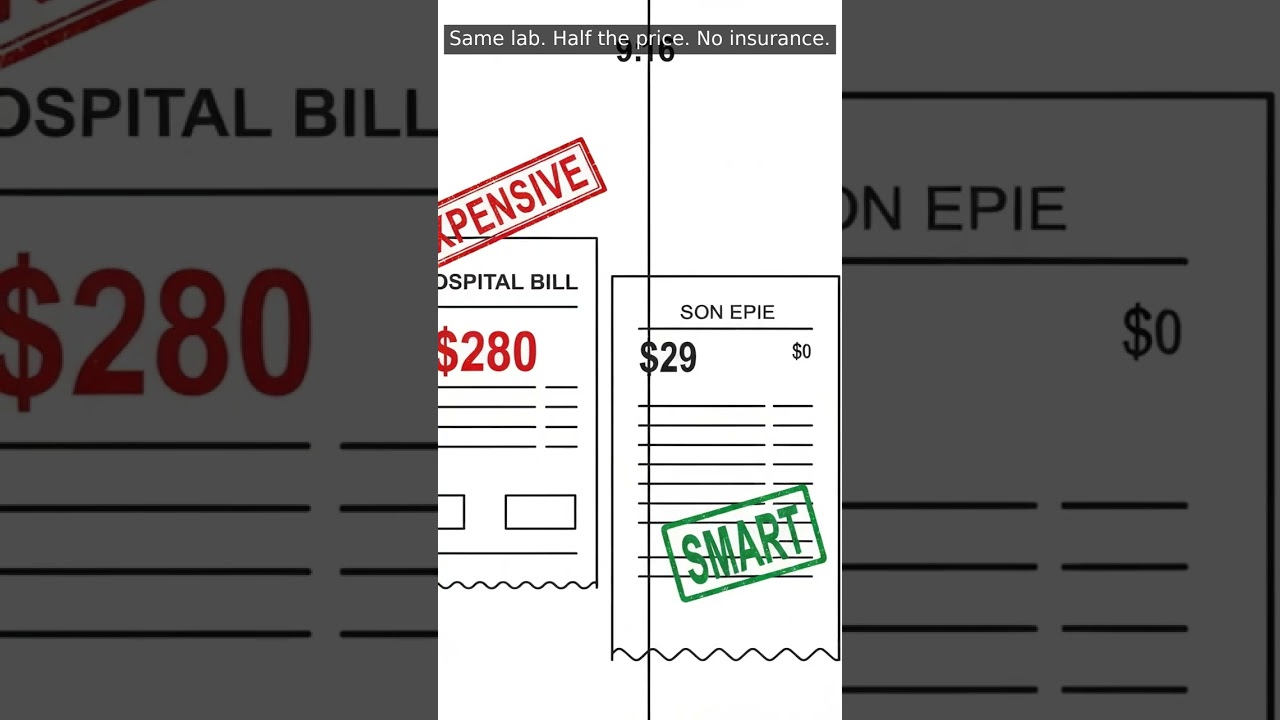 STOP Overpaying for Bloodwork! HDHP Hack #Shorts
