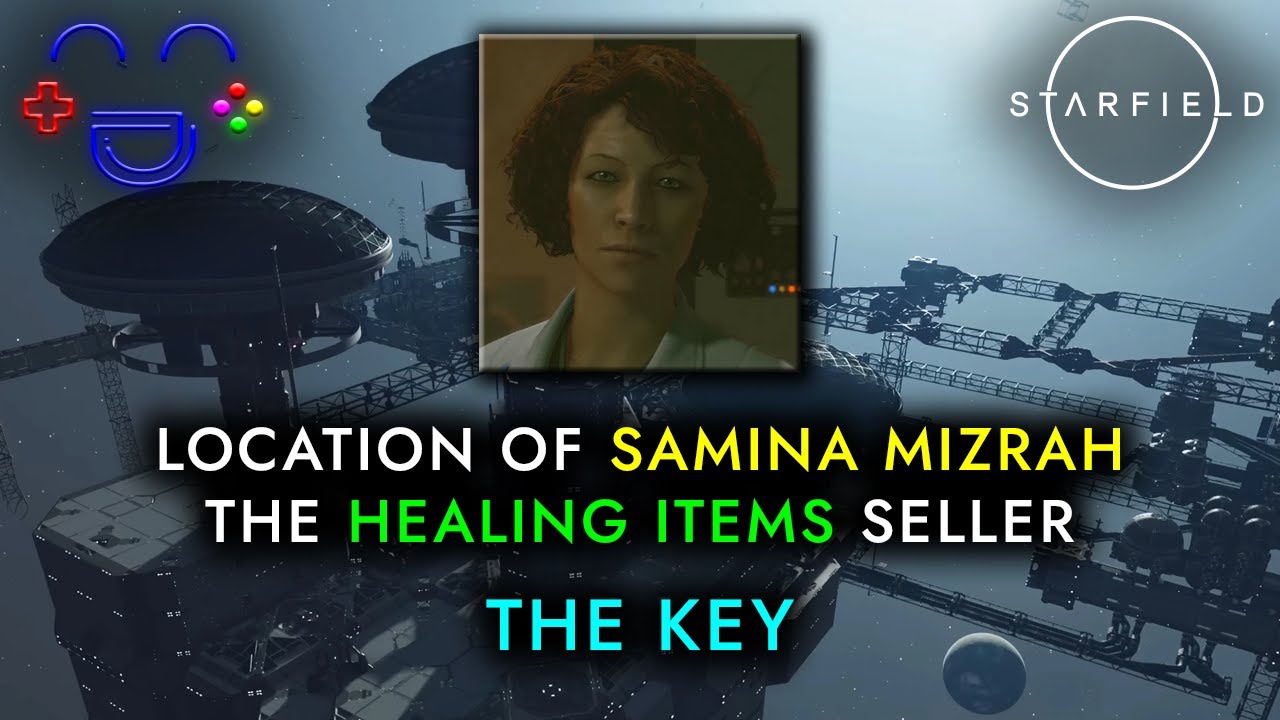 Samima R Where is Samina Mizrah | Vendor | The Key | Starfield - YouTube