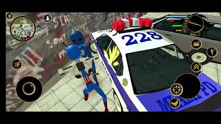 Grand Stickman Captain us Rope hero Gangaster | by Bradwell Cosima | Android Gameplay FHD screenshot 2