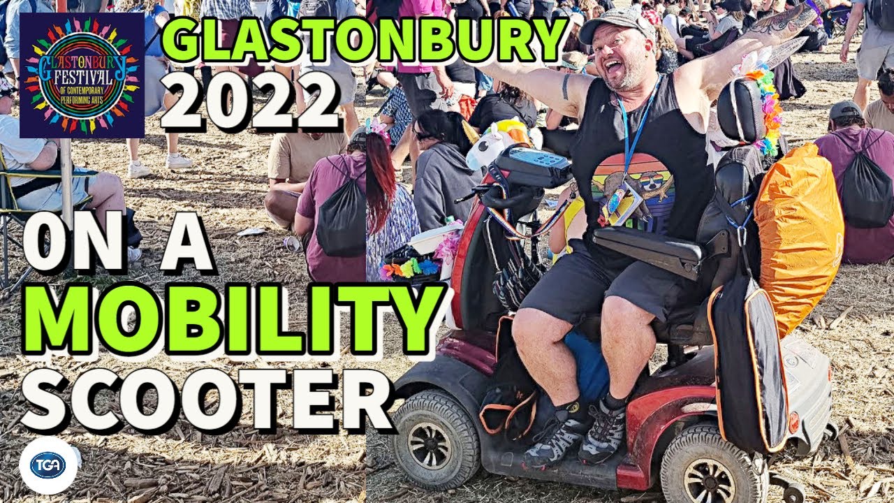 Getting Around On A Mobility Scooter At Glastonbury Festival YouTube