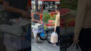 Asian street food - Cut Fruits ? travel streetfood thailand