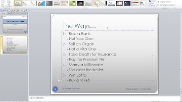 Microsoft PowerPoint 2010 Video 21 AutoFit Options