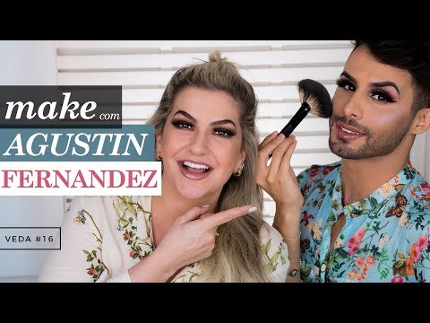 MAQUIAGEM DO AGUSTIN FERNANDEZ | VEDA #16 ALICE SALAZAR