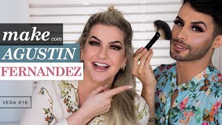 MAQUIAGEM DO AGUSTIN FERNANDEZ | VEDA #16 ALICE SALAZAR