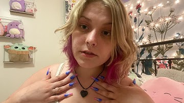 ASMR body triggers! collar bone tapping, skin scratching, teeth tapping 👏🏻👏🏻