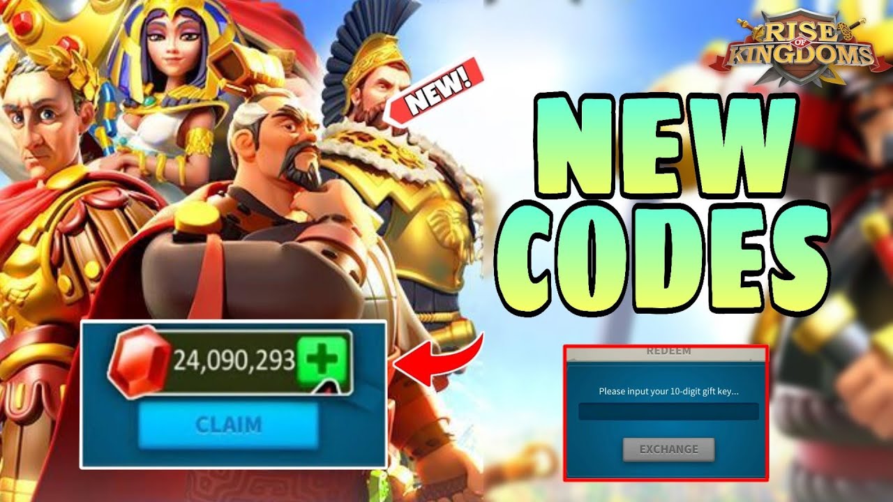 3 NEW RISE OF KINGDOMS CODES OCTOBER 2022 RISE OF KINGDOMS CODES