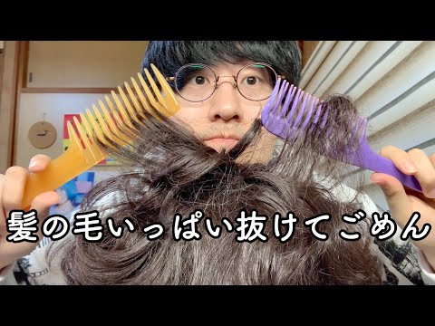 【ASMR】あなたの髪をとかす音 ヘアーブラッシング【音フェチ】