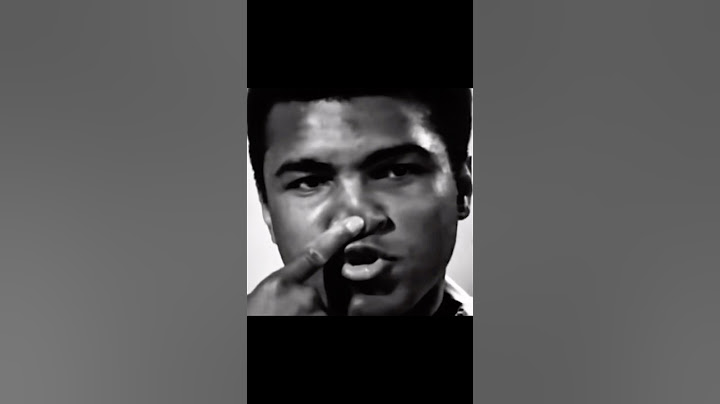 Muhammad Ali On How He’s Famous 😂