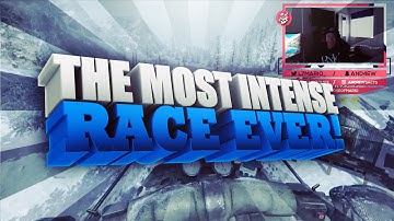 THE MOST INTENSE RACE EVER! - Racing Snowmobiles On MW2! #RedRC