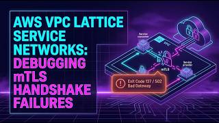 AWS VPC Lattice Service Networks: Debugging mTLS Handshake Failures
