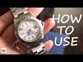 How to use a true GMT movement (Rolex Explorer 2)